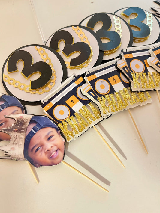 3 thang/notorious 1 cupcake toppers
