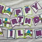Two Infinity and Beyond Buzz Lightyear Toy Story Theme Birthday Banner