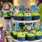 Toy story inspired cupcake toppers