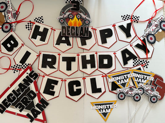 Monster Jam Party Package