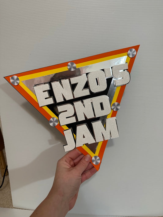 Custom Monster Truck Monster Jam Backdrop Party Decor