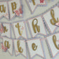 Butterfly Princess Birthday Banner